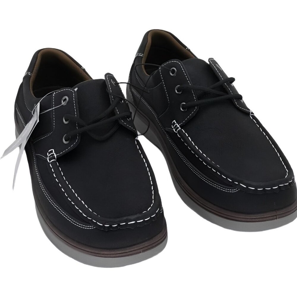 Aston Marc Newport Men's Lace-Up Walking Shoes Black US 11 M